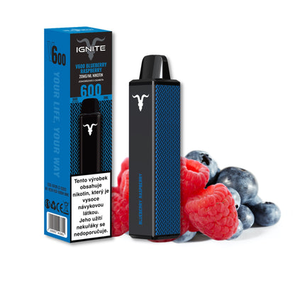 Ignite Vape V600 Blue Raspberry